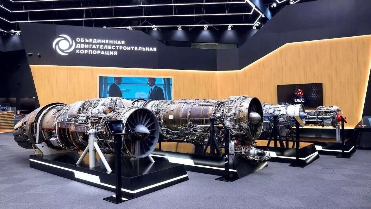 روسيا تكشف لأول مرة عن أحدث محركاتها للطائرات في معرض بالصين
