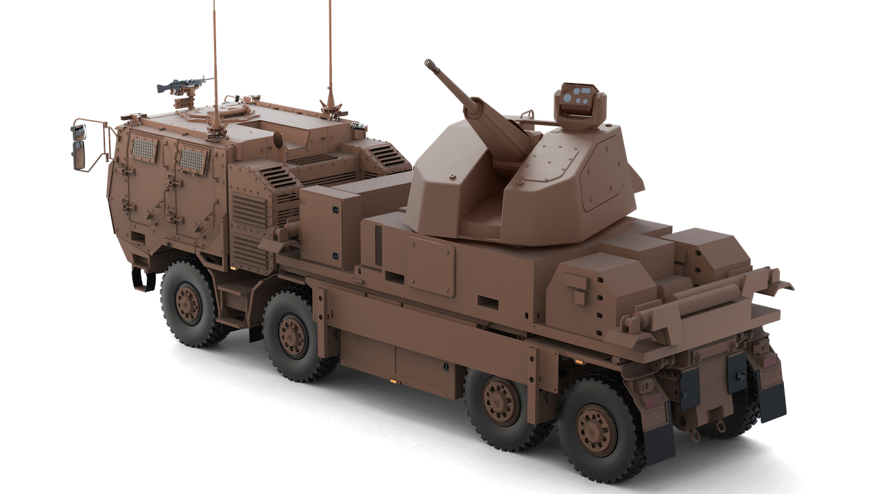 "تاليس"و"كيه إن دي إس" تكشفان عن نسخة برية من نظام الدفاع البحري "رابيد فاير"