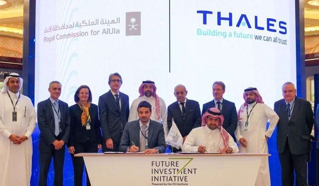 الهيئة الملكية لمحافظة العُلا توقع شراكة مع "تاليس" الفرنسية