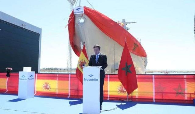 "نافانتيا" الإسبانية تحتفل بتسليم سفينة دوريات بحرية للبحرية الملكية المغربية