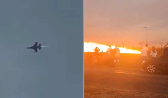 مصرع طيار بولندي إثر تحطم مقاتلة "إف-16" أثناء استعدادات لعرض جوي