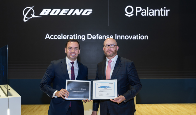 بوينغ وبالانتير تعلنان شراكة في مجال الذكاء الاصطناعي