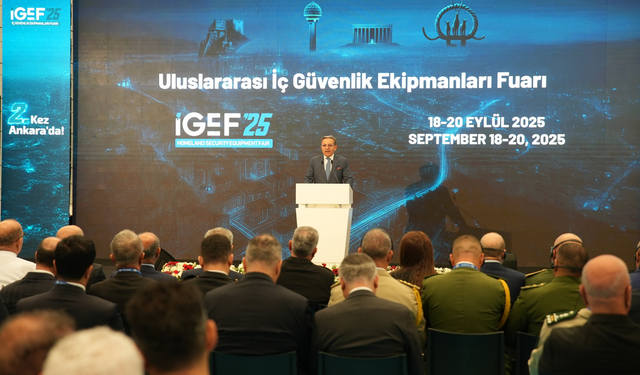 معرض İGEF 2025 للأمن الداخلي يشهد مشاركة أكثر من 200 شركة ووفود من 37 دولة