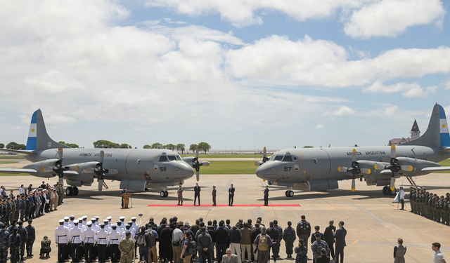الأرجنتين تُدخل ثاني طائرة استطلاع بحري من طراز “بي-3 أوريون” الى الخدمة