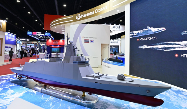 "هانوا أوشن" الكورية تقترح فرقاطة من فئة 4000 طن للبحرية الملكية التايلاندية