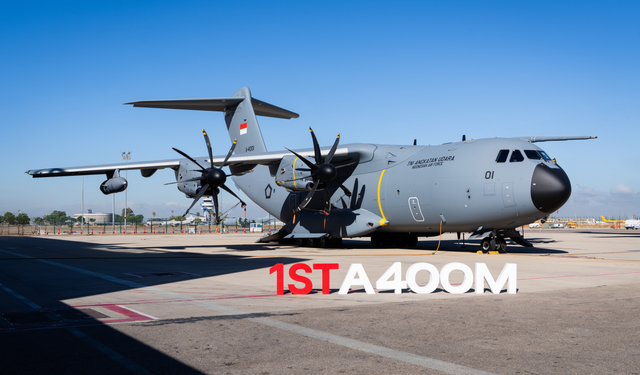 إندونيسيا تتسلّم أول طائرة للنقل العسكري من طراز "إيرباص A400M"