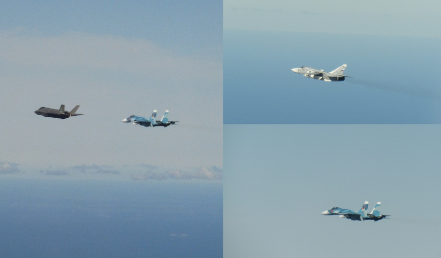 مقاتلات "إف-35" إيطالية تعترض طائرات روسية فوق بحر البلطيق