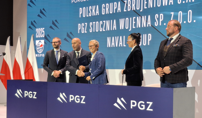 مجموعتا نافال جروب الفرنسية و PGZ البولندية توقعان اتفاقية تعاون صناعي