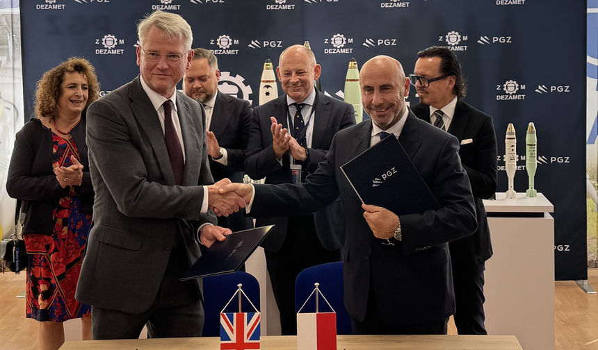 شراكة بولندية بريطانية لبناء مصنع لانتاج ذخيرة المدفعية عيار 155 ملم في بولندا