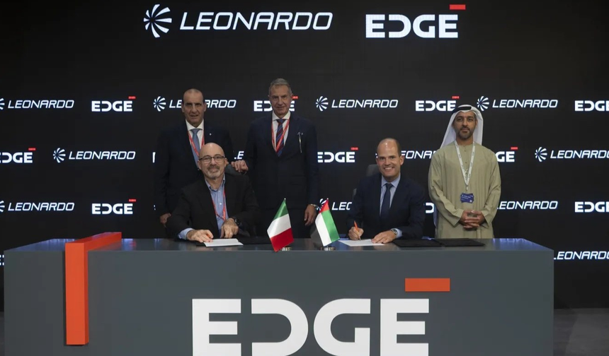 ايدج وليوناردو تخطوان خطوة رئيسية نحو إنشاء مشروع مشترك في مجال الدفاع في أبوظبي