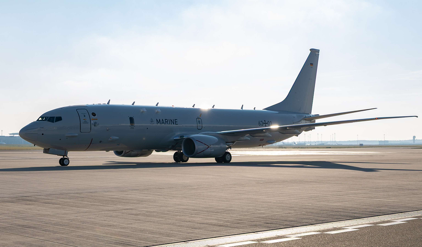 بوسيدون للمراقبة البحرية P-8A ألمانيا تتسلم أولى طائرات