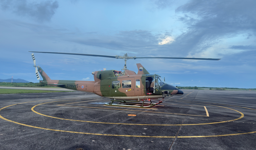 بيل تيكسترون تُكمل ترقية مروحية من طراز "بيل 212" تابعة للبحرية التايلاندية